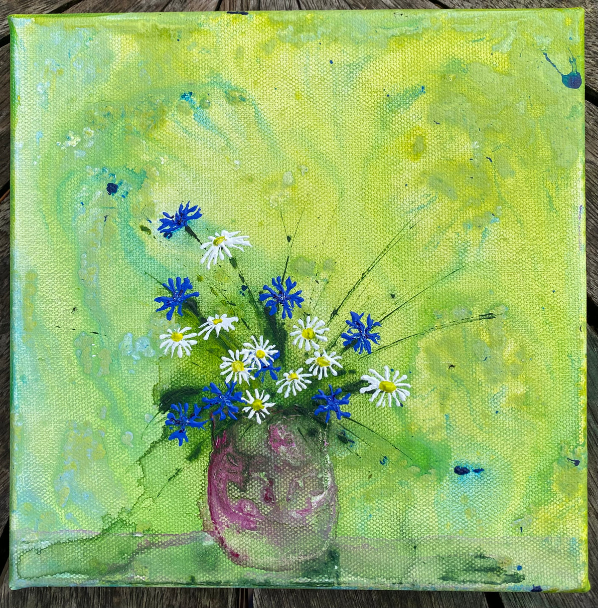 Daisies and Cornflowers