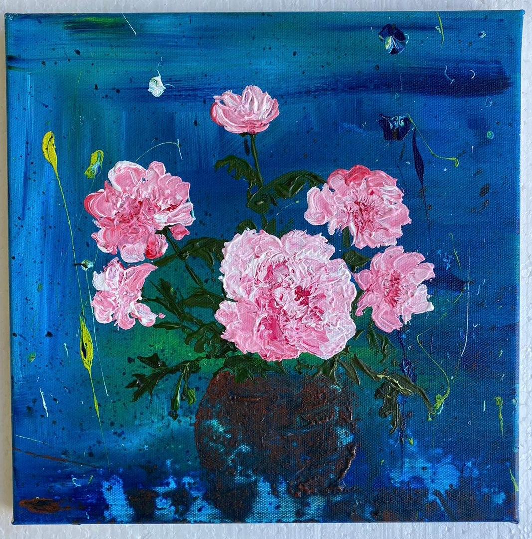 A Print of Peonies