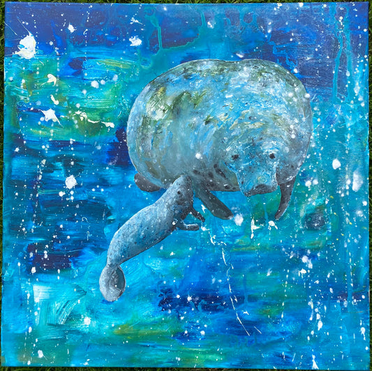 Manatee and Calf