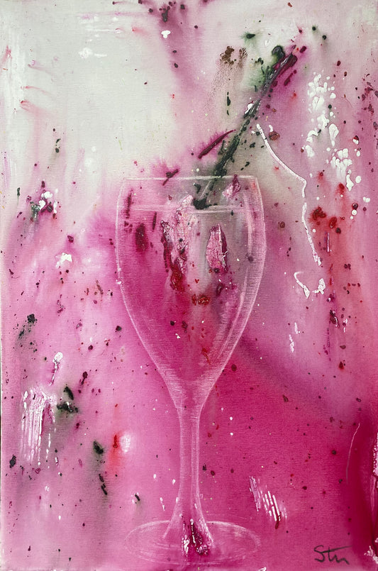 A3 Print of Pink Fizz