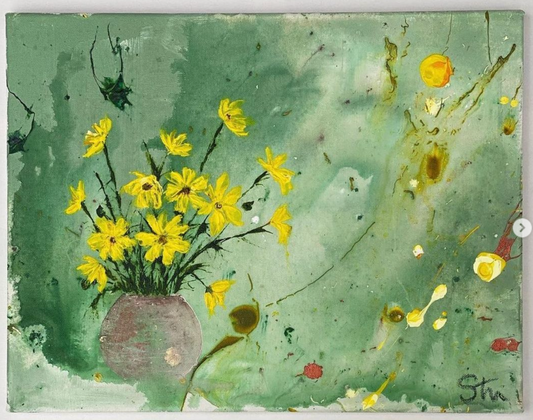 'Yellow Cosmos' Original
